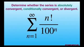 Determine if the series 1nn3 is absolutely convergent conditionally convergent or divergent [upl. by Attekal]