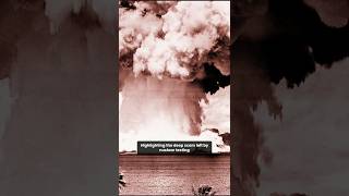 The 67 nuclear tests of the US in Marshall islands news pacificocean nuclear china israel [upl. by Cartwright]