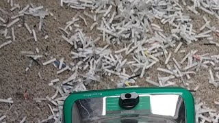 Bissell Big Green Commercial Shredded Paper Mess Test Special Request [upl. by Stephie]