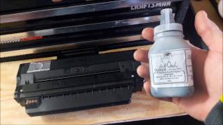 Toner refill Samsung Printer Xpress Series M283x [upl. by Paehpos]