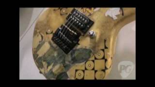 NAMM 10  GampL Guitars Jerry Cantrell US Rampage Rustic JB Bass ASAT HB amp More [upl. by Mirak]