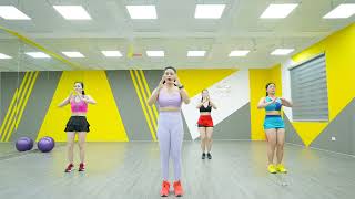 Aerobic Workout Lose Weight Belly Fat Loss  Mira Pham Aerobics🔥 [upl. by Moina]