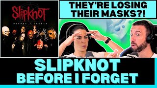 DOES THIS ONE HAVE HIDDEN LAYERS TO IT First Time Hearing Slipknot  Before I Forget Reaction [upl. by Gleason]