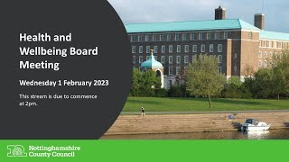 Health and Wellbeing Board Meeting [upl. by Wera]