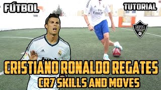 CRISTIANO RONALDO REGATES  CR7 SKILLS AND MOVES  Aprende regates de CR7  FUTBOL  TUTORIAL [upl. by Ejroj]