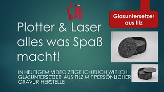 Wie man mit einem Diodenlaser einen epischen Glasuntersetzer herstellt 4K [upl. by Reeher992]