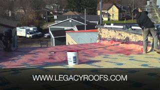 How to Install Base Sheet on Flat Roof  Legacy Flat Roofing amp Sheet Metal Toronto Ontario [upl. by Oiligriv762]