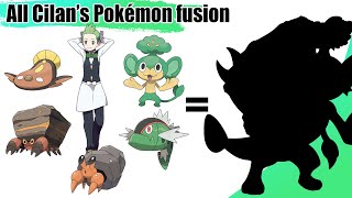 All Cilans Pokémon Fusion  All Ashs Partners Pokémon Fusion  Max S [upl. by Weiner]