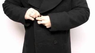 ALPHA INDUSTRIES FALL11 PEACOAT BLACK [upl. by Sawyor534]