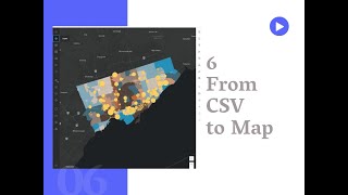 Working with CSV in ArcGIS Online [upl. by Nitsreik]