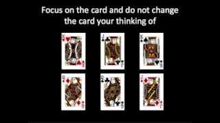 Card Trick Reading Mind Optical Illusion [upl. by Aniz]