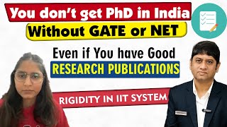 How to get PhD in India or abroad without NET or GATE phd gate net [upl. by Aleacem]