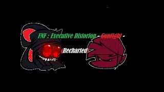 FNF  Executive Distortion  Gunfight  RECHARTED Fan chart [upl. by Benjy]