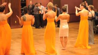 Bridesmaids and Groomsmen Dance Off [upl. by Anitirhc]