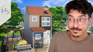 Building a TINY COUNCIL HOUSE  The Sims 4 [upl. by Lapointe151]