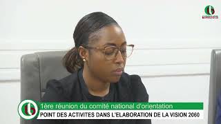 POINT DES ACTIVITES DANS LELABORATION DE LA VISION 2060 [upl. by Adnauqal]