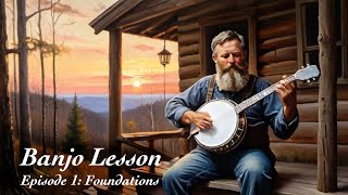 Banjo Lesson Foundations of the right hand [upl. by Dlanor959]