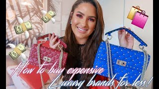 Unboxing Small amp Medium Valentino Garavani Rockstud bags How to buy designer bags on sale [upl. by Ailemrac]