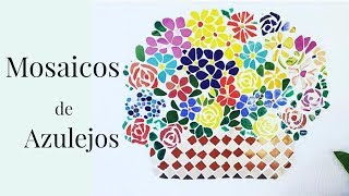 Decora tus paredes  Mosaicos de azulejos [upl. by Nesyaj991]