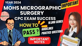 Mohs Micrographic Surgery Guideline and Practice Questions [upl. by Goulette]