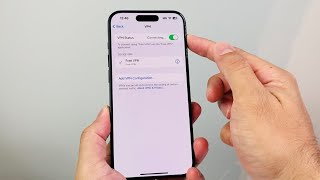 How to Turn ON VPN on iPhone [upl. by Charyl]