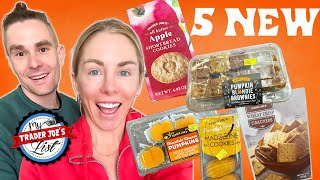 5 NEW TRADER JOES ITEMS REVIEWED [upl. by Collimore434]