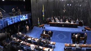 Brazil Senate debates opening impeachment end game [upl. by Hiltner]