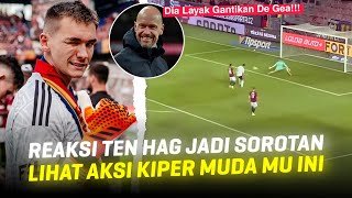 GENDONG TIM SAMPE JUARA 😭 Reaksi Ten Hag Jadi Sorotan Lihat Aksi Matej Kovar Di Sparta Prague [upl. by Dun]