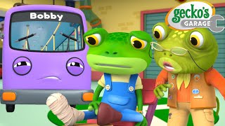 Gecko Gets a Boo Boo  Geckos Garage 🚚  Cartoons For Kids  Toddler Fun Learning [upl. by Carney]