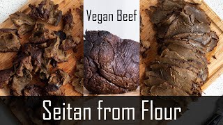 How to Make Mouthwatering Seitan Beef Using Just Two Ingredients [upl. by Ramses]