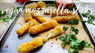 VEGAN MOZZARELLA STICKS  PLANTIFULLY BASED [upl. by Vig518]