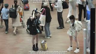 Sending off Happy End Story Japanese idol girl group at Changi Airport Terminal 1 on 29 Jul 2024 Mon [upl. by Eninahpets]