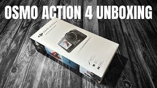 DJI Osmo Action 4 Unboxing  Adventure Combo [upl. by Prestige519]