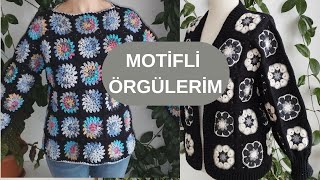 MOTİFLİ ÖRGÜLERİM 🌸 MOTİFLİ HIRKA 🌸 MOTİFLİ BLUZ 🌸 MOTİFLİ BATTANİYE 🌸 MOTİFLİ KAZAK [upl. by Ashby576]