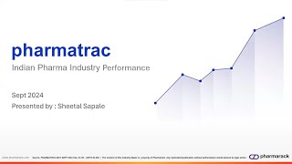 Pharmarack Presents PharmaTrac Industry Analysis Webinar  September 2024 [upl. by Yspyg996]