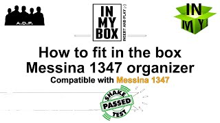 Messina 1347 organizer  how to fit in the box [upl. by Oluap]