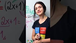 Vamos aprender produto notável hematematica 🧠👩🏻 [upl. by Einor]