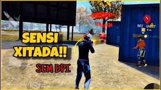 MELHOR SENSIBILIDADE SEM DPI FREE FIRE🤯 [upl. by Seve452]