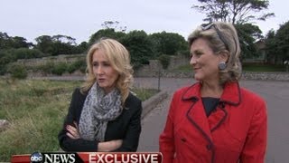 JK Rowling The Casual Vacancy Interview Excerpt Author Reads on GMA [upl. by Narad]