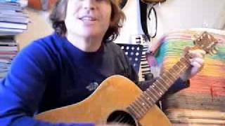 LUCKY MAN by the VERVE acoustic guitar lesson  tutorial [upl. by Halima499]