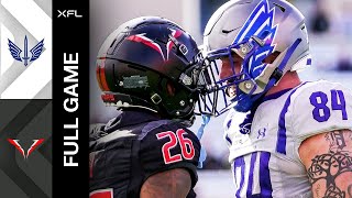 XFL St Louis Battlehawks vs Vegas Vipers  Full Game [upl. by Enitsugua]