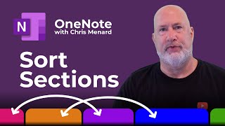 OneNote  Sort Sections using Onetastic for OneNote [upl. by Oran]