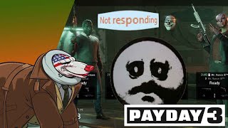 MarioInATopHat Payday 3 Life Is Pain I Hate [upl. by Alleuqram]