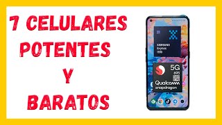 🔥 7 celulares BARATOS con BUEN PROCESADOR 2023💙 [upl. by Odlo]