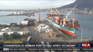 South Africas Ports  70 000 shipping containers stranded off Durban Port [upl. by Liam608]