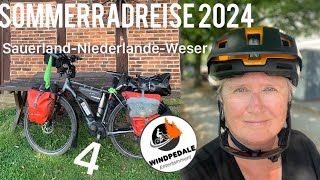 Sommerradreise 2024 Teil 4 Sauerland I Niederlande I Weser [upl. by Ennahgiel655]