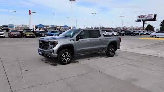 2024 GMC Sierra 1500 AT4 Sterling Metallic With Jet Black Interior [upl. by Ambrosane451]