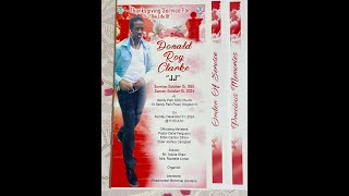 Sandy Park SDA  Funeral Service for the Late Donald Roy Clarke quotJJquot [upl. by Asilehs236]