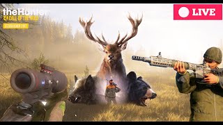 🔴LIVE theHunter Call of The Wild  No Commentary Gameplay [upl. by Akinam]