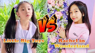 Rachel in Wonderland VS Little Big Toys Transformation 👑 From Baby To 2023 [upl. by Tymes]